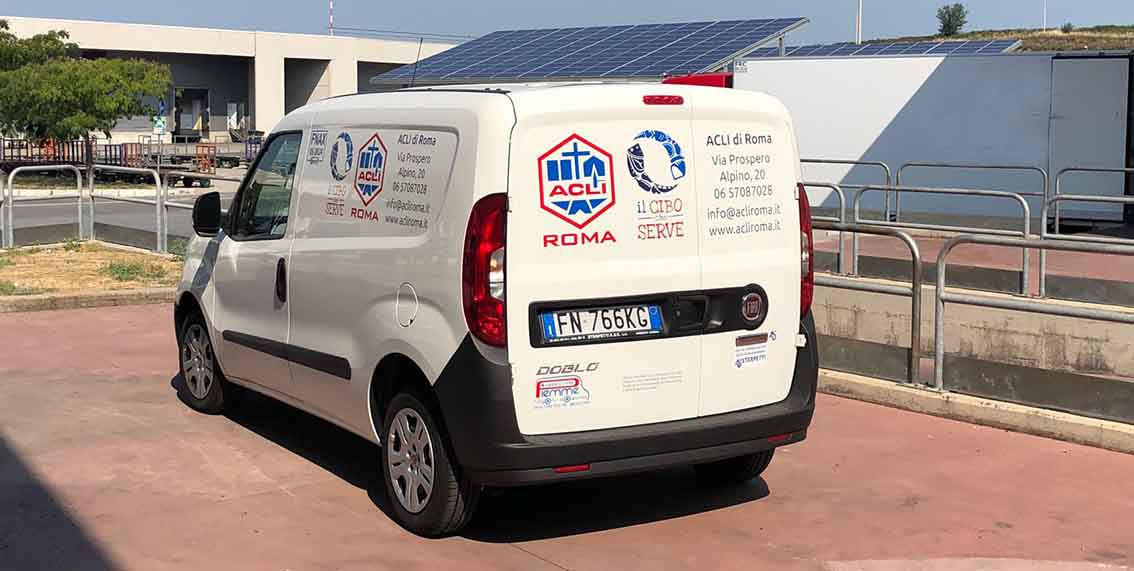 Rubato il furgoncino ACLI