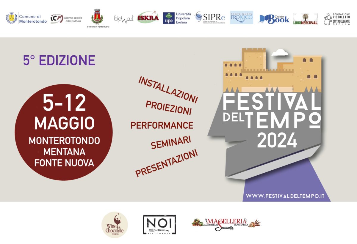 Il Festival del Tempo a Monterotondo, Mentana e Fonte Nuova