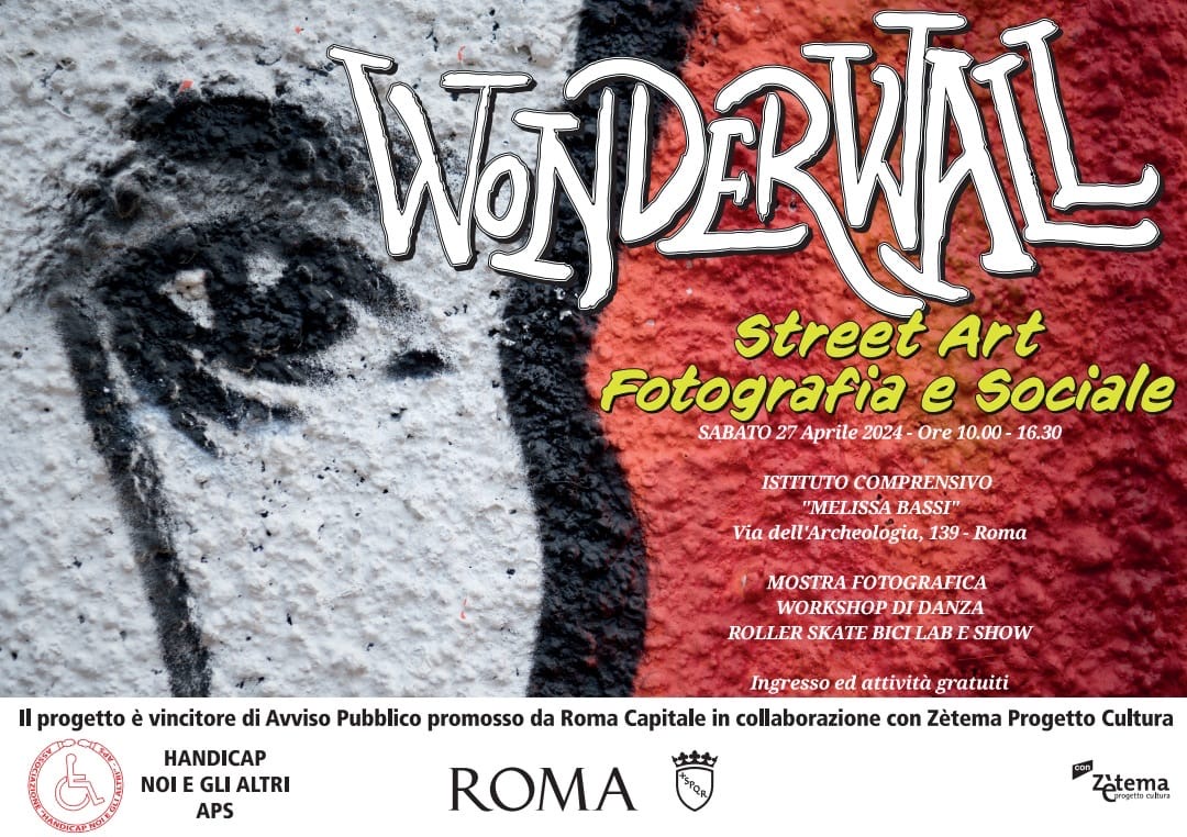WonderWall | Il muro delle Meraviglie il 27 aprile a Tor Bella Monaca