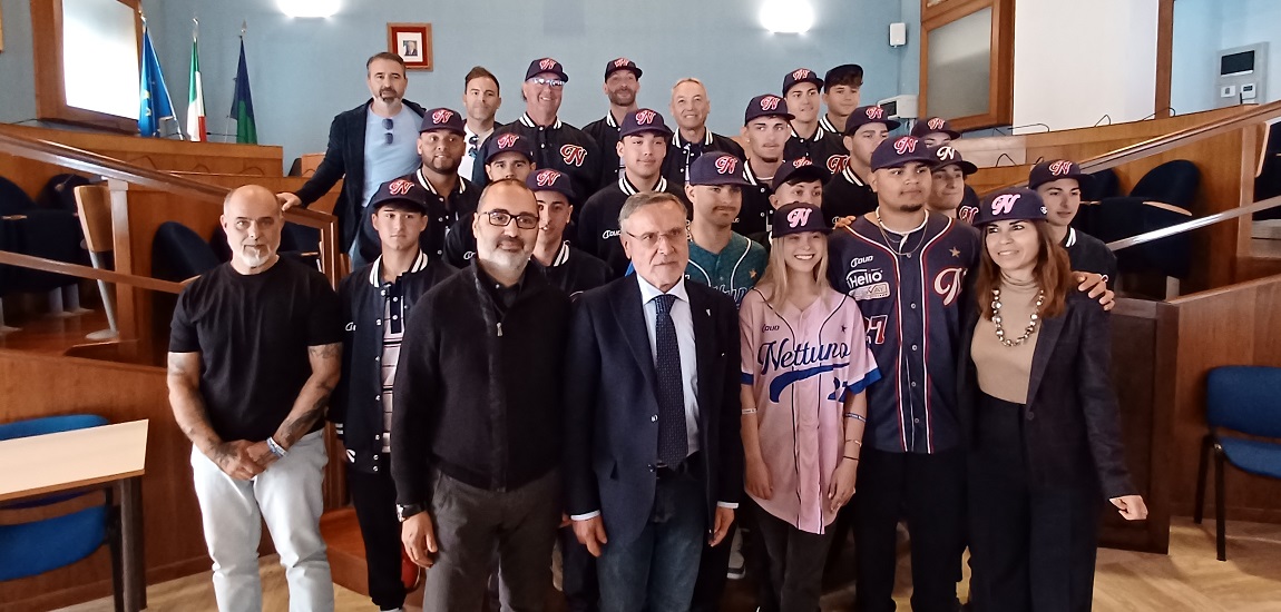 Il Nettuno Baseball 1945 ha presentato la squadra per la serie A1