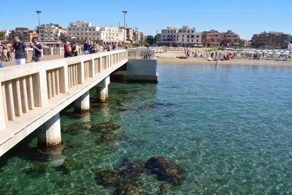 Il mare di Ostia è al top