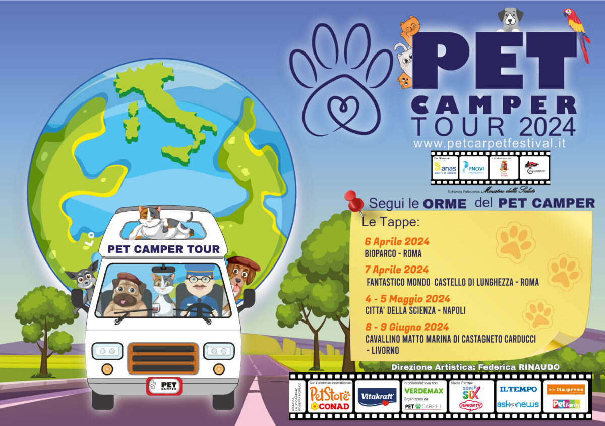 Il Pet Camper Tour torna on the road