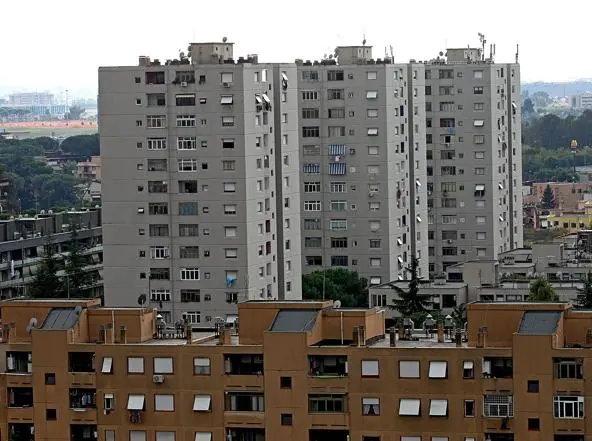 Lavori a Tor Bella Monaca