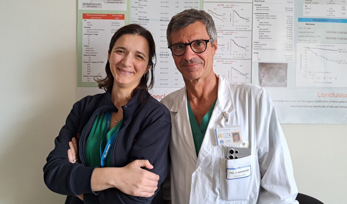 Nuova tecnica al Gemelli per asportare noduli tumorali polmonari