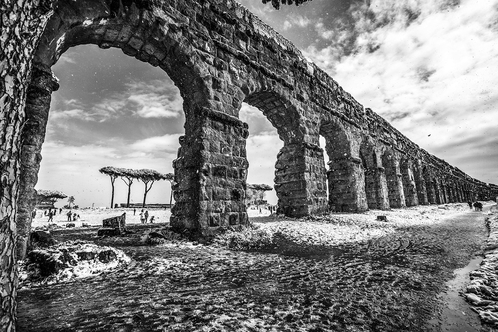 Franco Tulli primo premio per le foto bianco e nero di "Obiettivo Acqua"