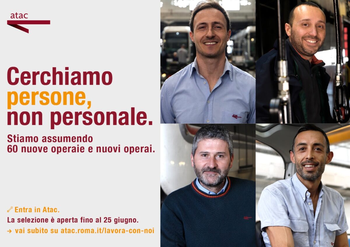 Atac assume nuovo personale