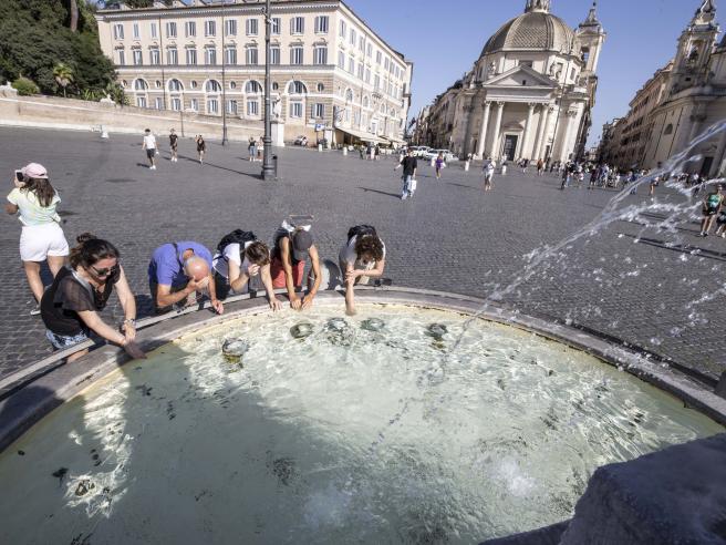 Caldo a Roma fino a 35 gradi