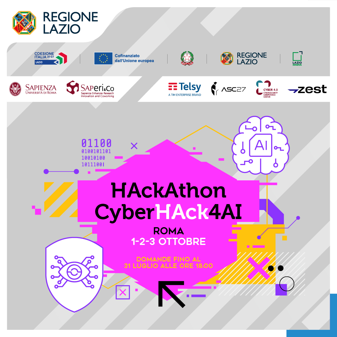 CYBERHACK4AI in rampa di lancio all'Università Sapienza
