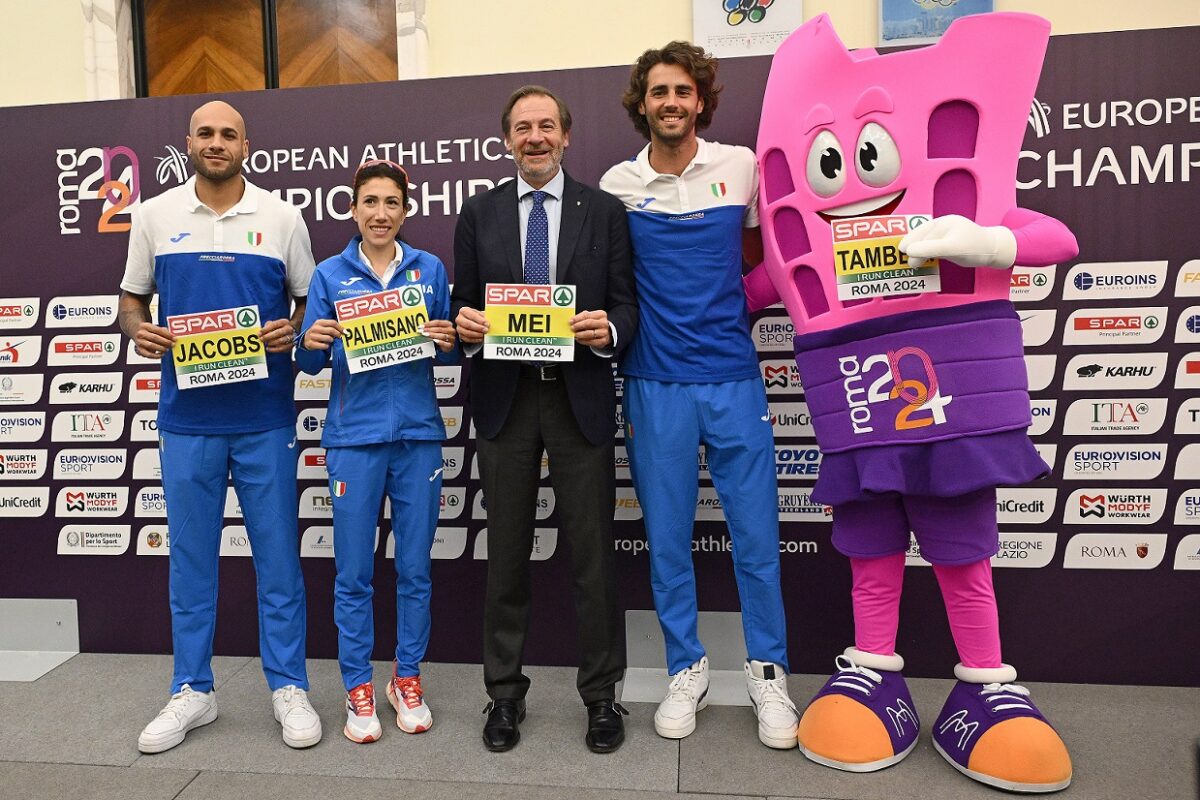 Europei 2024 di Roma presentati nel Salone d’Onore del CONI