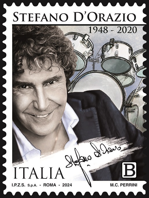 Francobollo ordinario dedicato a Stefano D’Orazio