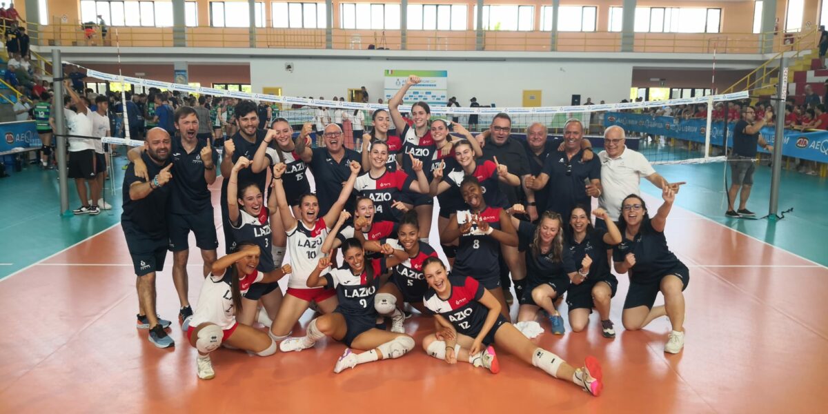 La Selezione Femminile del Lazio trionfa nel Aequilibrium Cup di volley