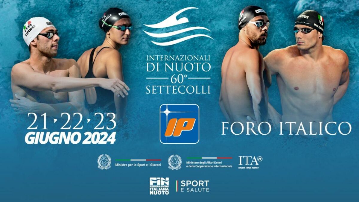 Domani la presentazione del 60° Settecolli IP di nuoto