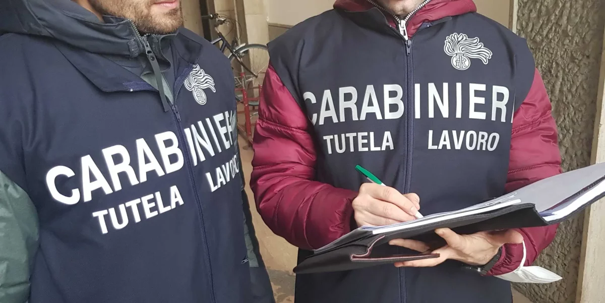Lavoratori in nero stop attività