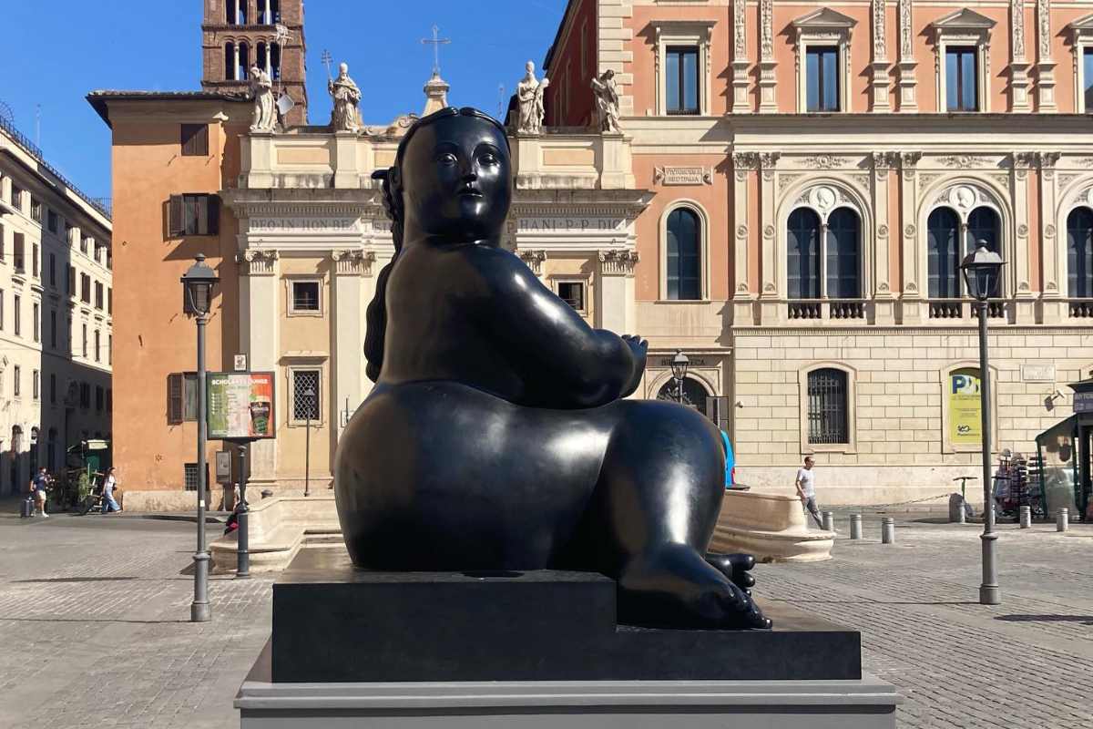 Le statue di Botero a Roma