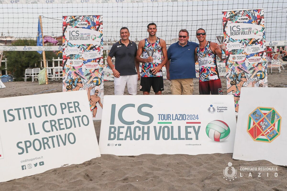 L'ICS Beach Volley Tour Lazio ha celebrato i nuovi campioni regionali