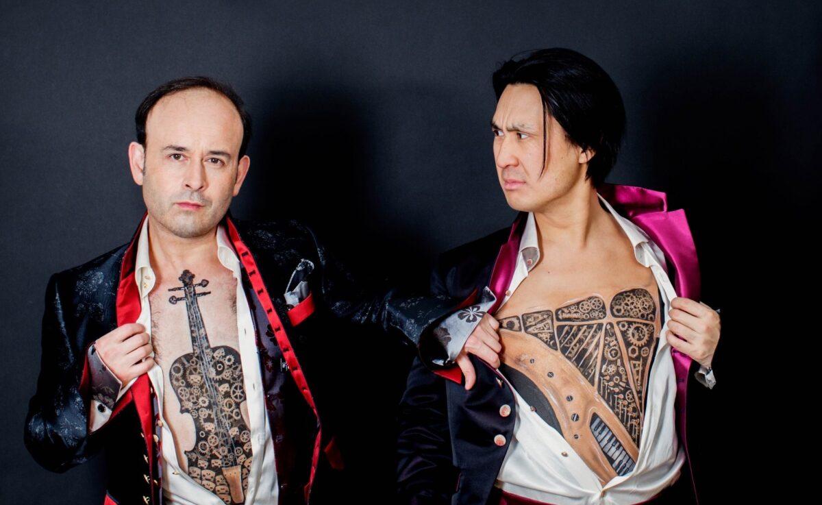A I Concerti nel Parco alla Casa del Jazz il duo Igudesman & Joo