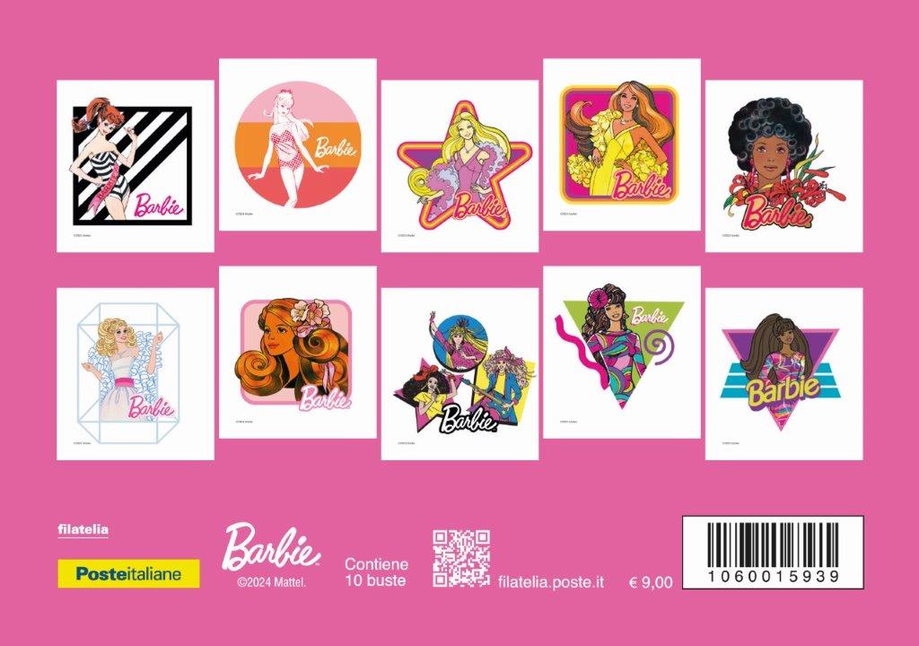 Barbie celebrata da una collezione filatelica esclusiva