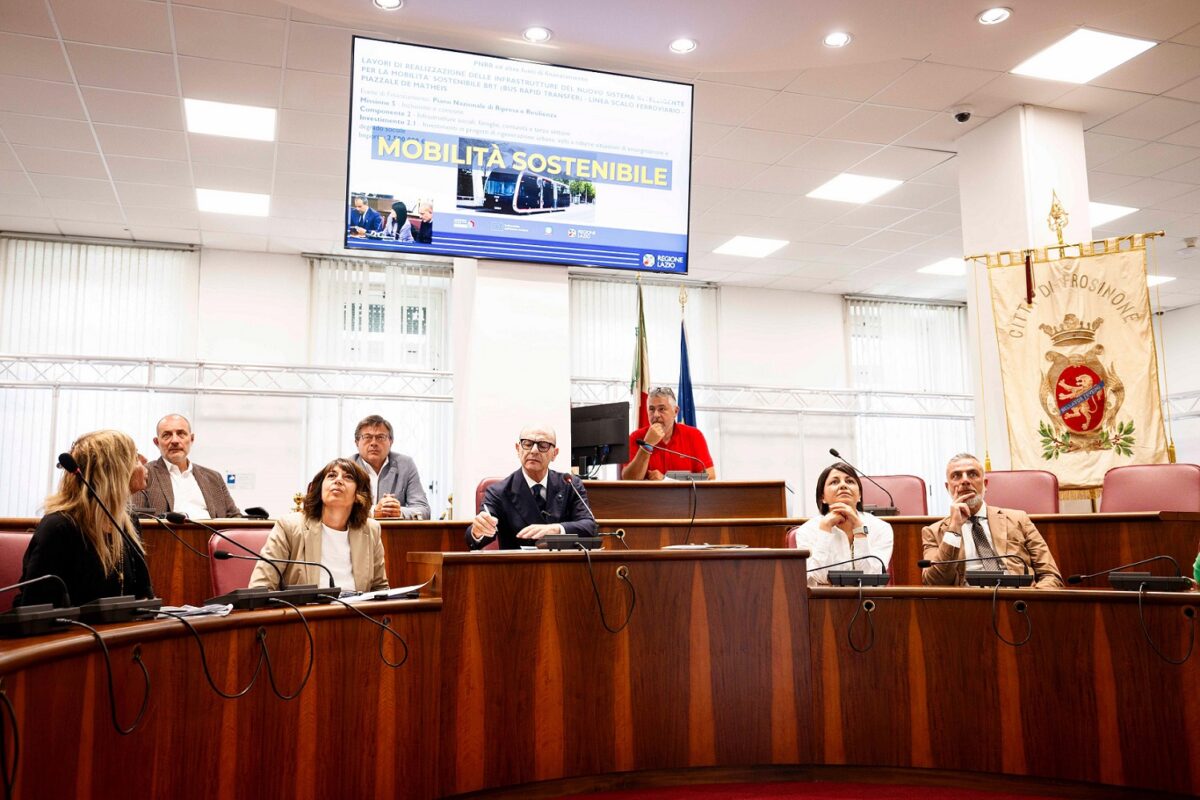 La Regione Lazio ha presentato le strategie territoriali per Frosinone