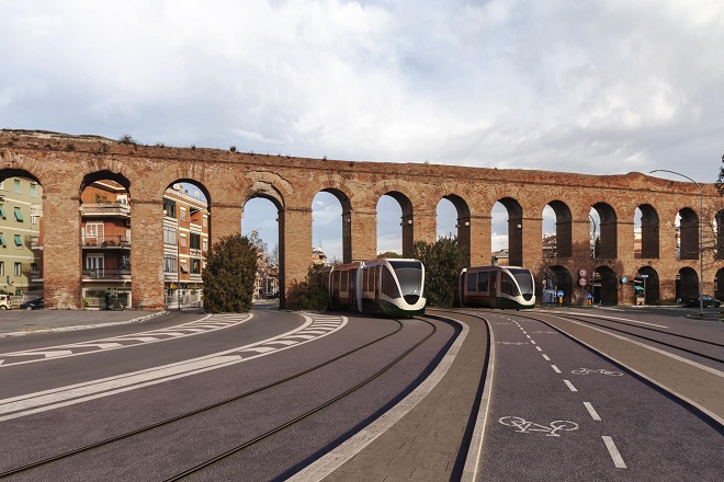 Tramvia Togliatti cantieri via