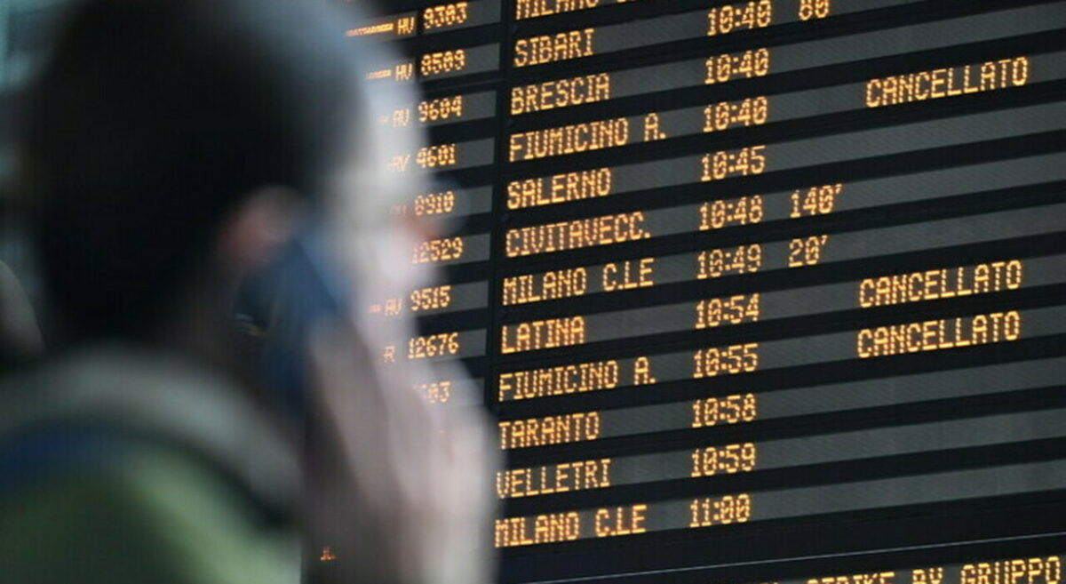 Rfi stop linea Roma-Napoli