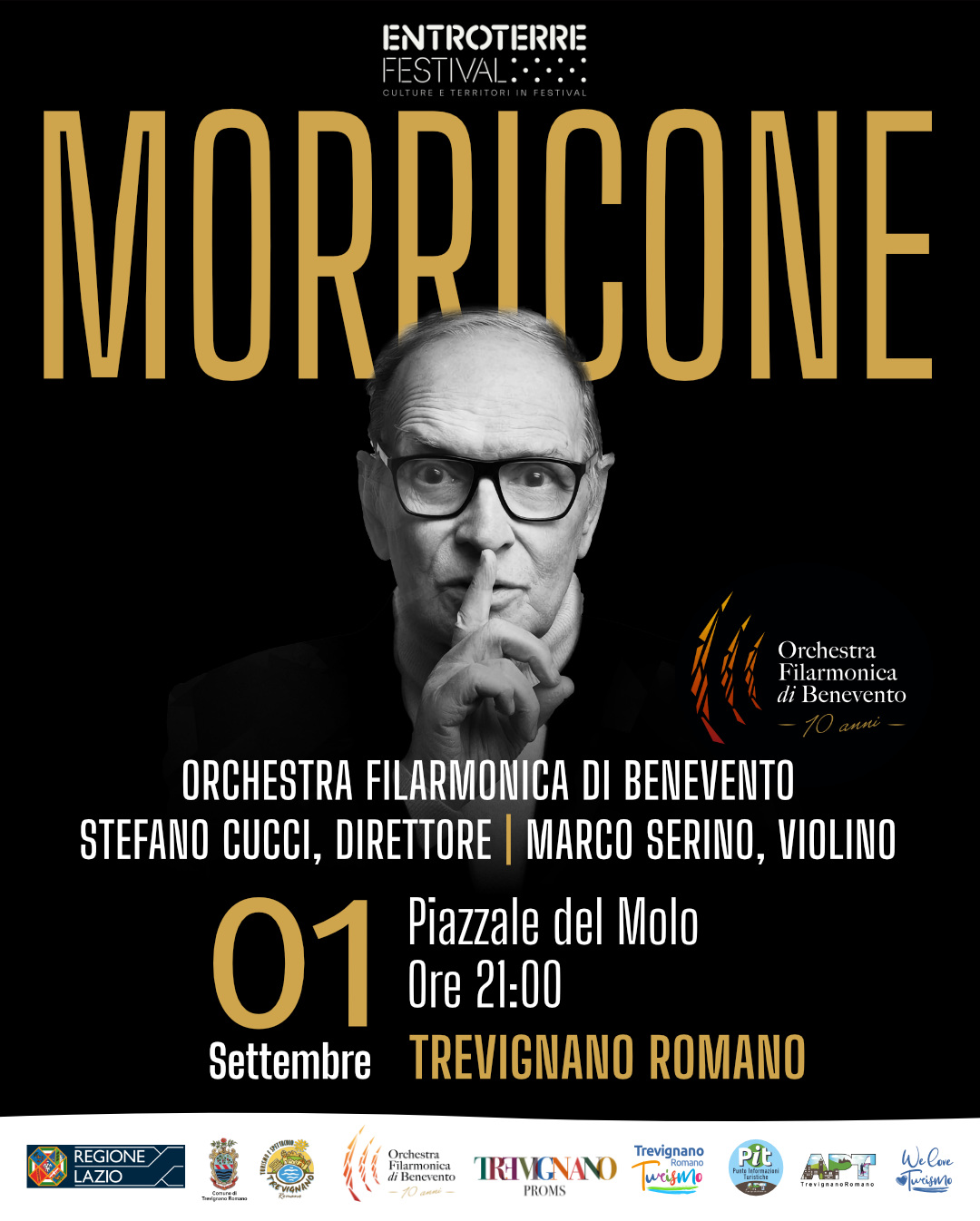 Concerto dedicato ad Ennio Morricone a Trevignano Romano