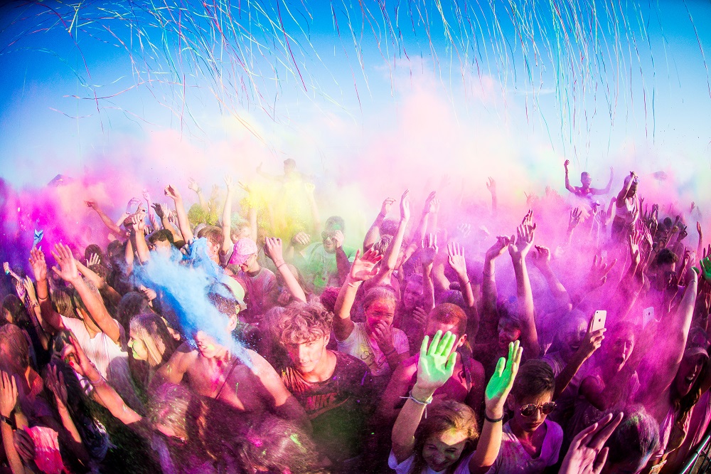 Holi, il Festival dei colori nella Capitale, il 24 agosto al Parco Schuster
