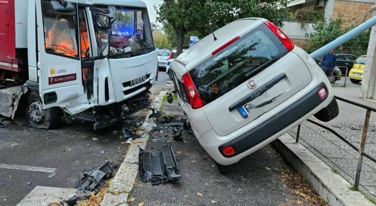 Incidente via Trionfale a Roma
