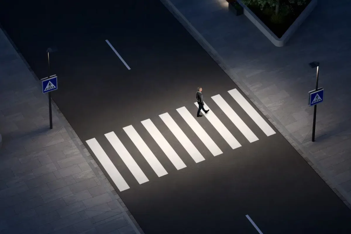 Attraversamenti pedonali luminose