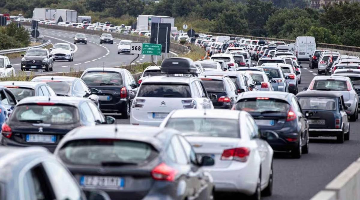 Traffico da bollino rosso