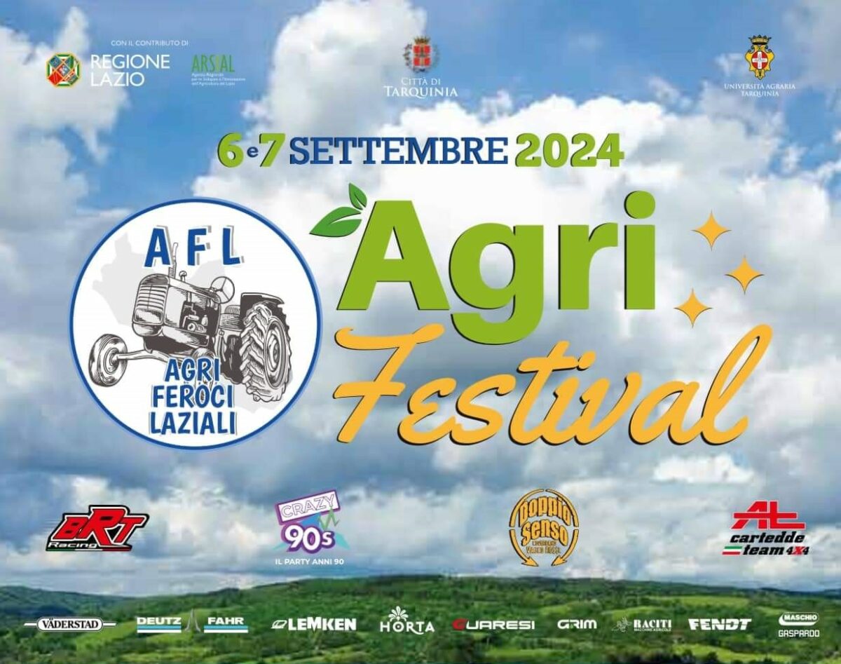 Agrifestival il 6 e 7 settembre a Tarquinia