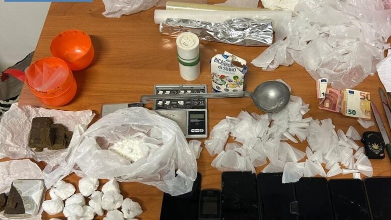 Trovato appartamento cocaina