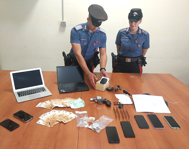 Droga e armi in comunità terapeutica: arresto a Palestrina