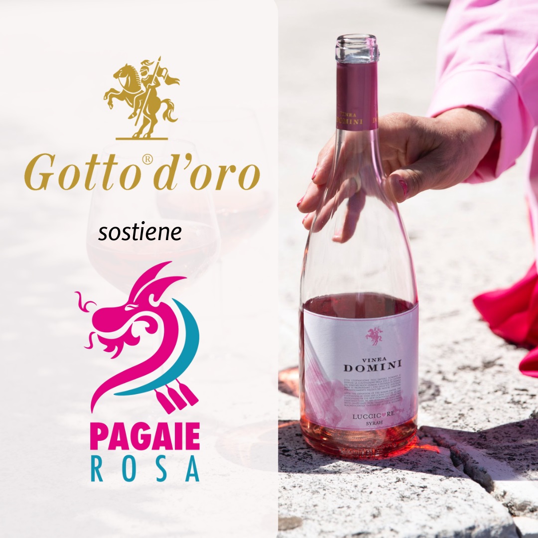 Gotto d’oro sostiene Pagaie Rosa Dragon Boat Onlus con il Luccicore