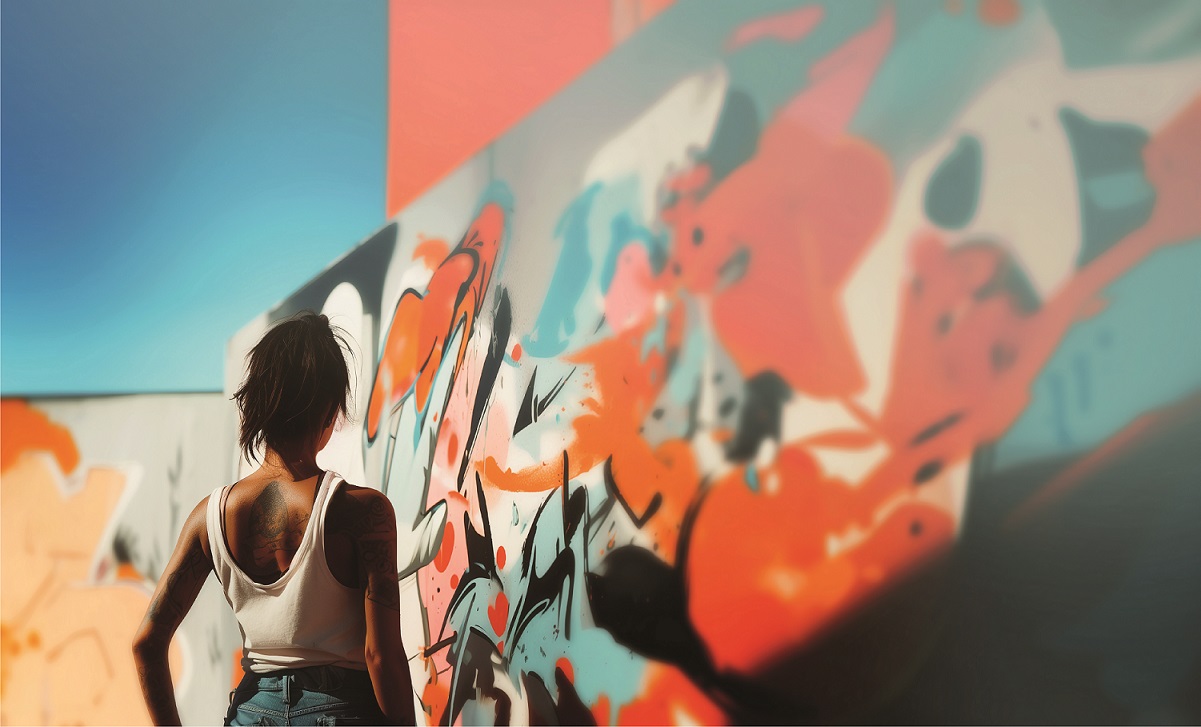La Street Art sbarca nel quartiere Ardeatino con "Donne e Sport"