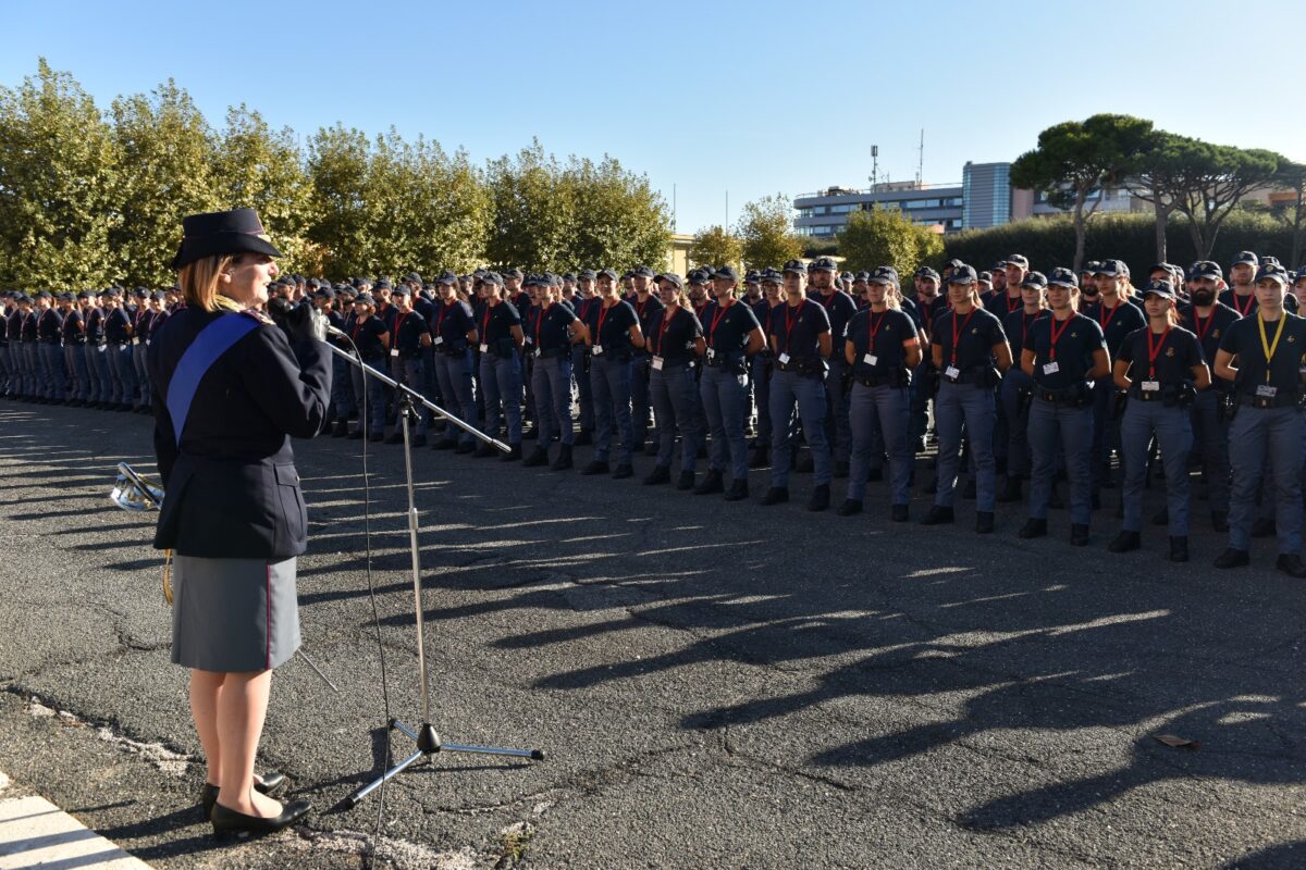Mattinata di emozioni a Nettuno pe il giuramento degli allievi della Polizia