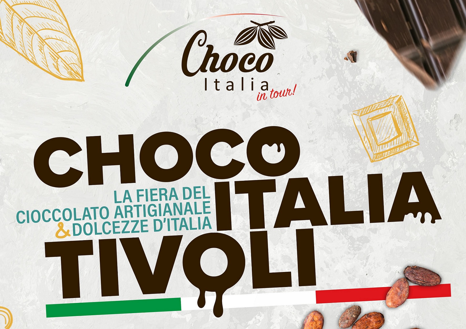 Il tour autunnale di Choco Italia sbarca a Tivoli nel week end