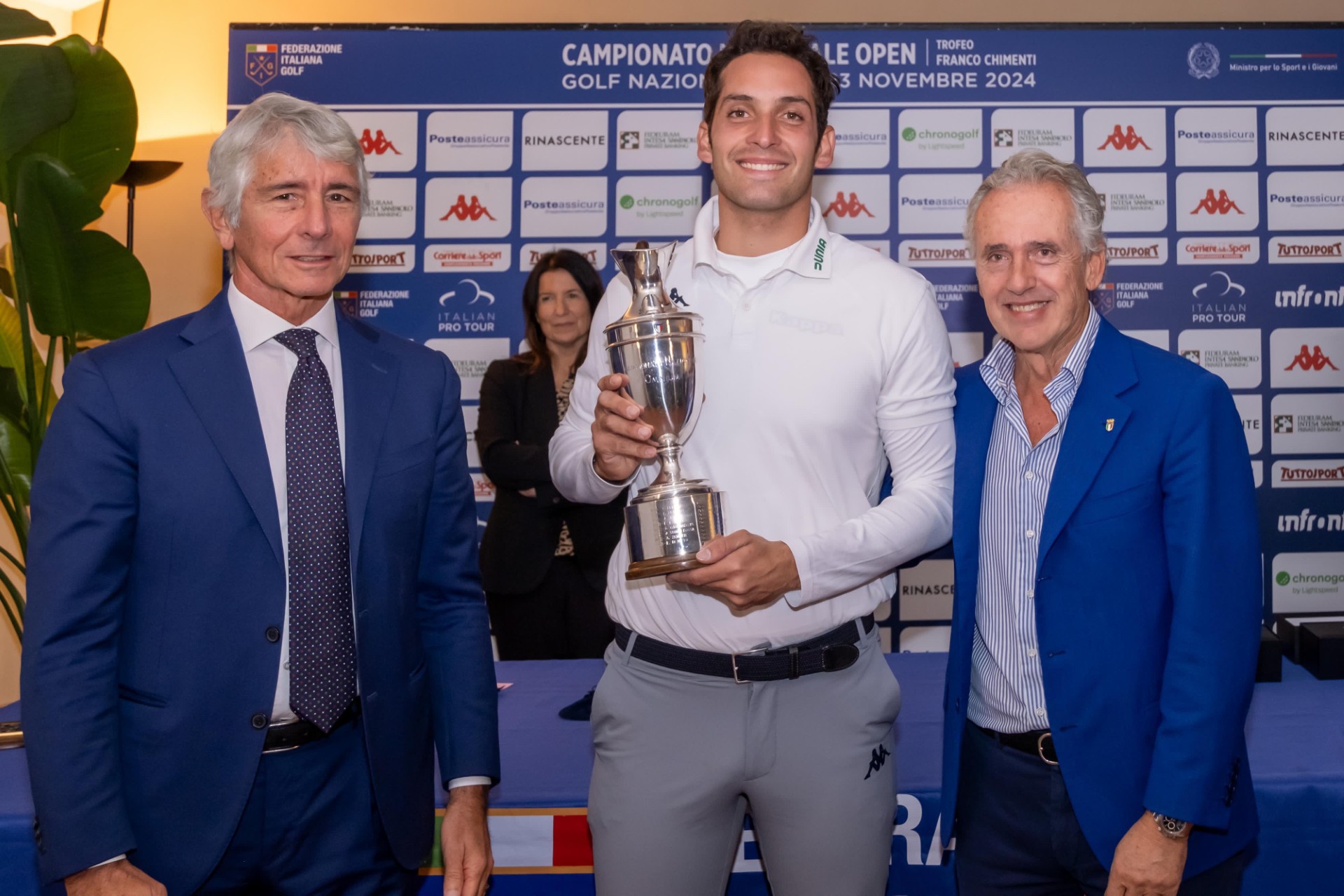 Michele Ortolani ha vinto il Campionato Nazionale Open di golf a Sutri