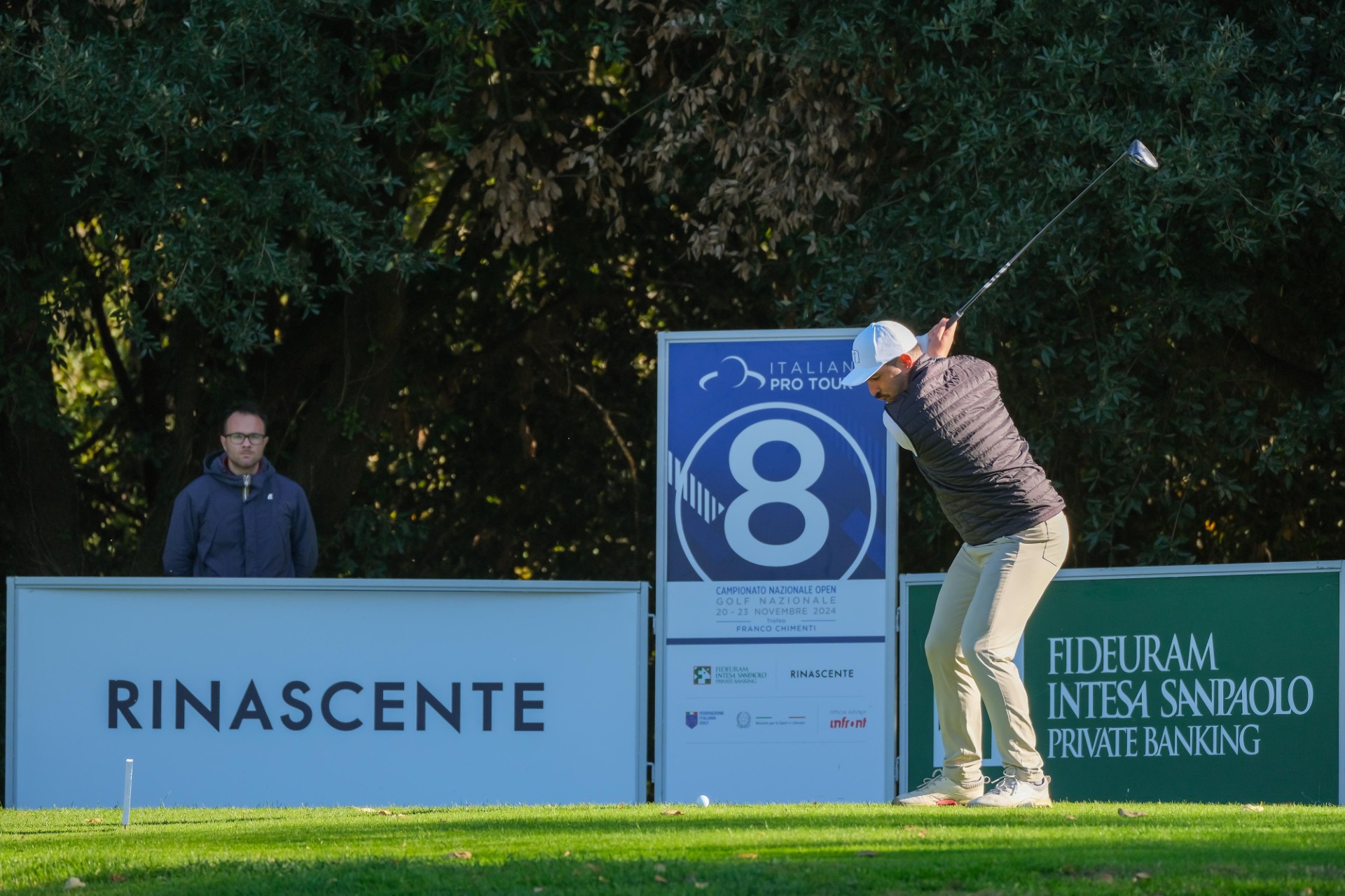 Luca Cianchetti nuovo leader del Campionato Nazionale Open di golf