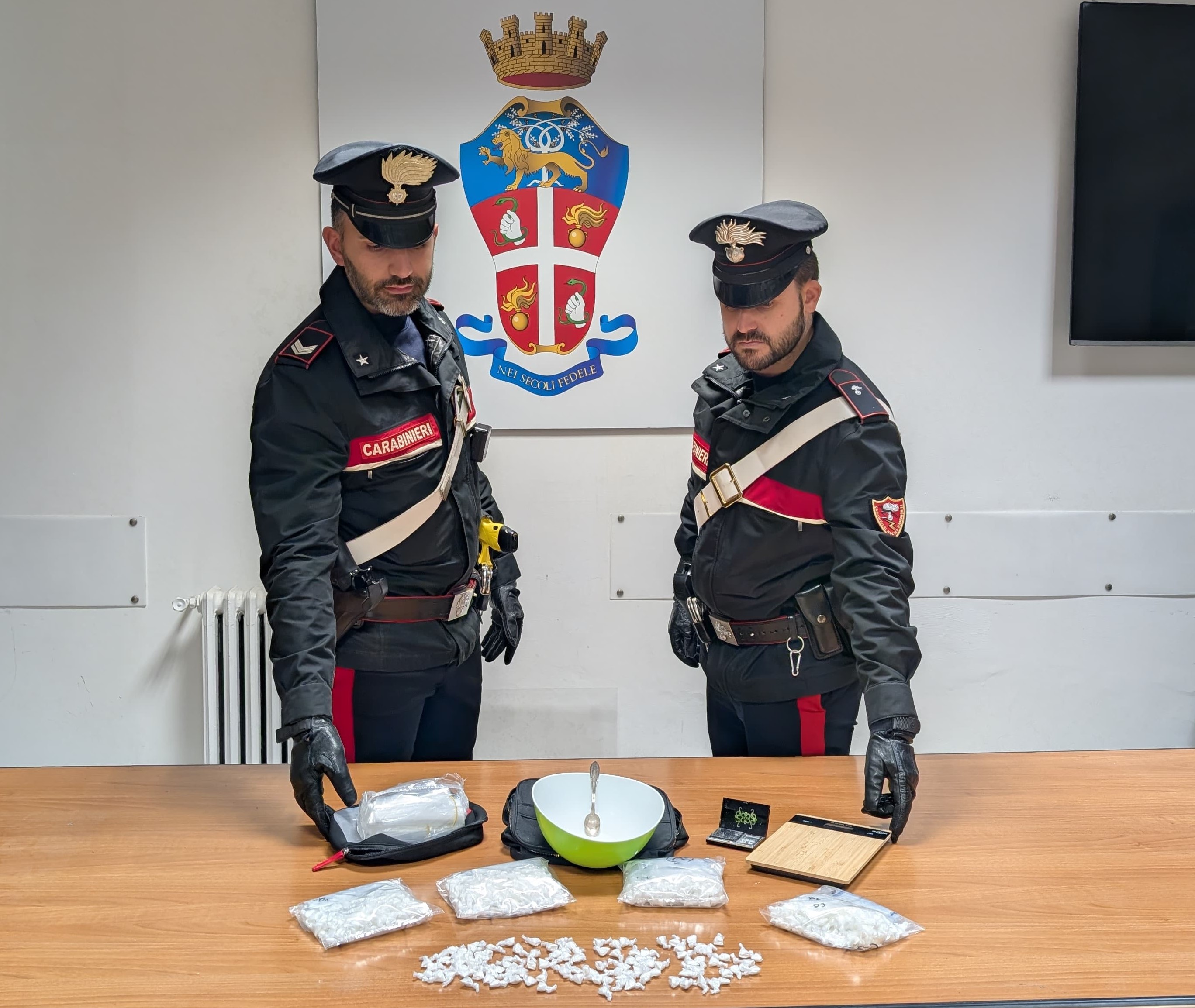 Pusher 36enne arrestato a Fonte Nuova dai Carabinieri