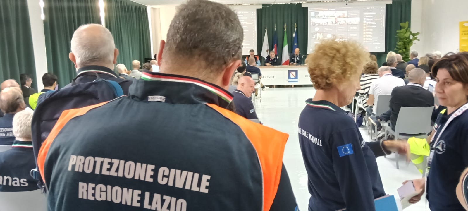 Il Dipartimento Protezione Civile capitolino all'esercitazione in zona Ostiense