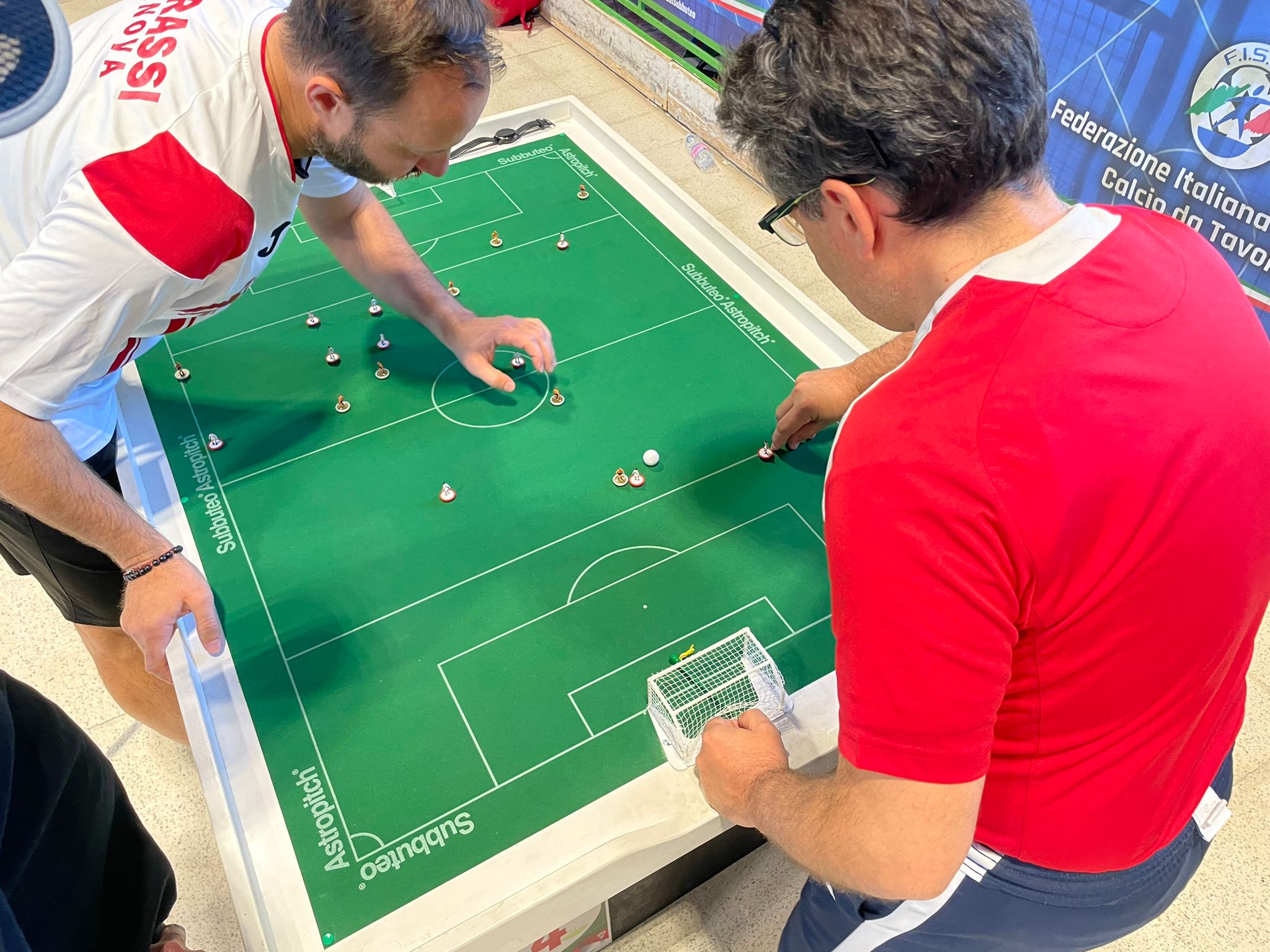 Fiamme Azzurre Roma a Genova per difendere il titolo di Subbuteo