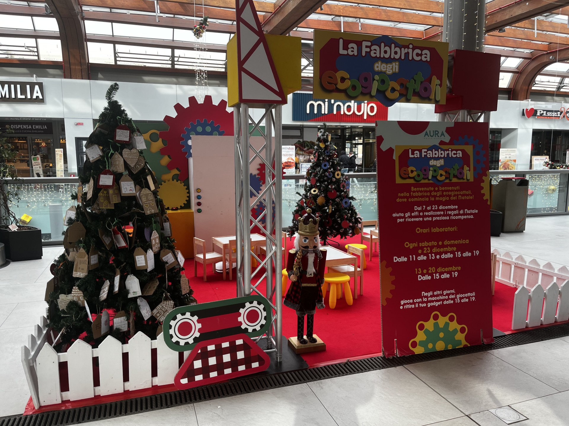 Babbo Natale Green arriva a Valle Aurelia