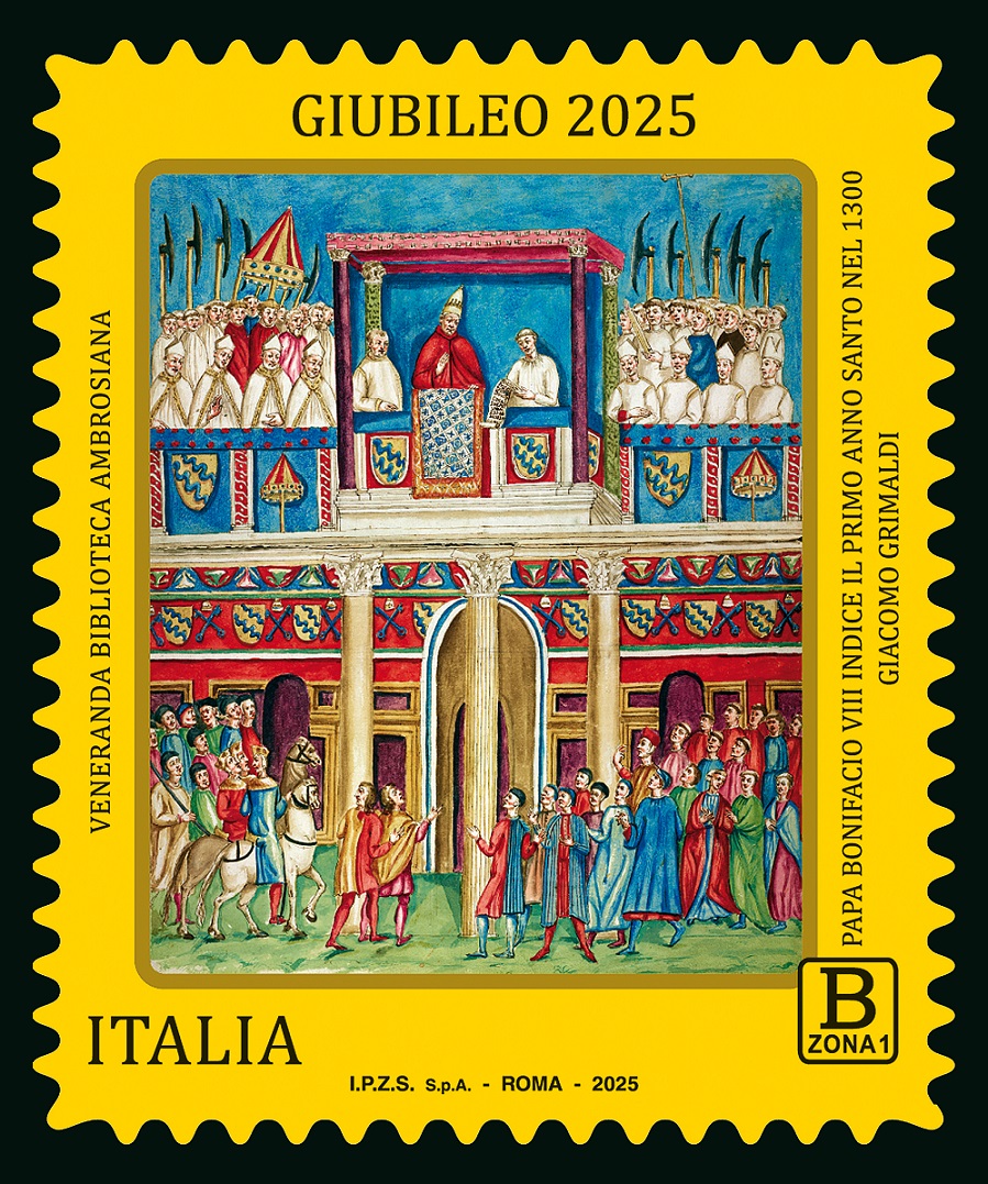 Francobollo celebrativo del Giubileo 2025
