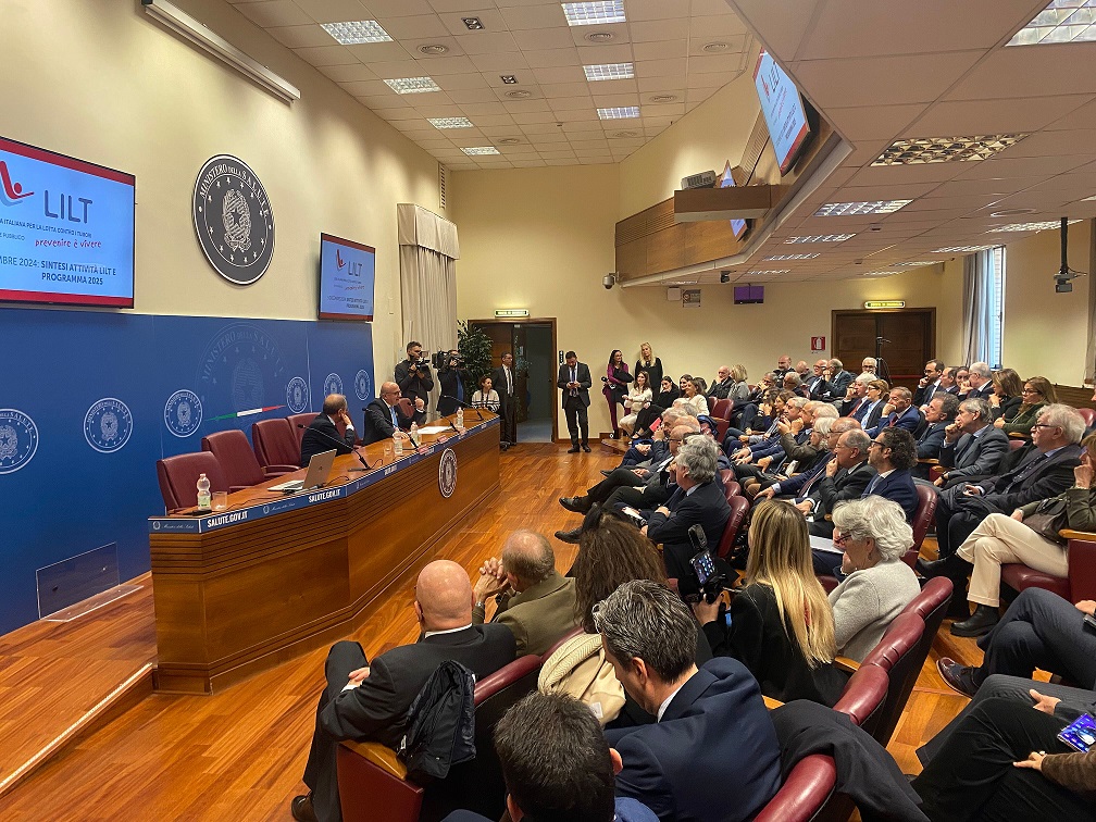 Conferenza stampa della LILT: bilancio 2024 e obiettivi 2025