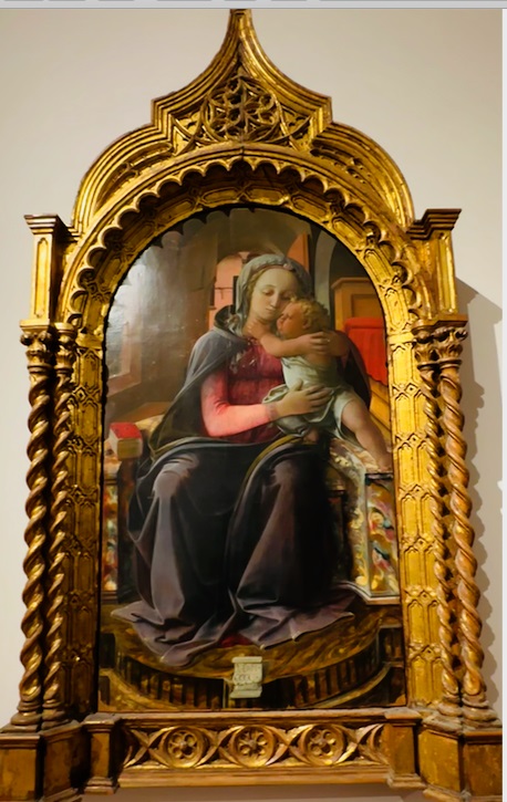 “La Madonna di Tarquinia” di Filippo Lippi torna a palazzo Vitelleschi