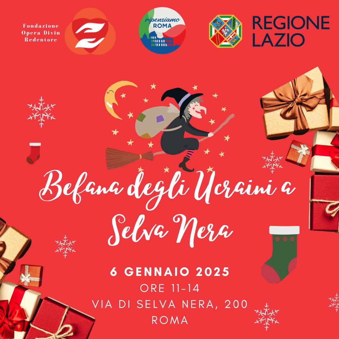 La Befana degli ucraini a Selva Nera