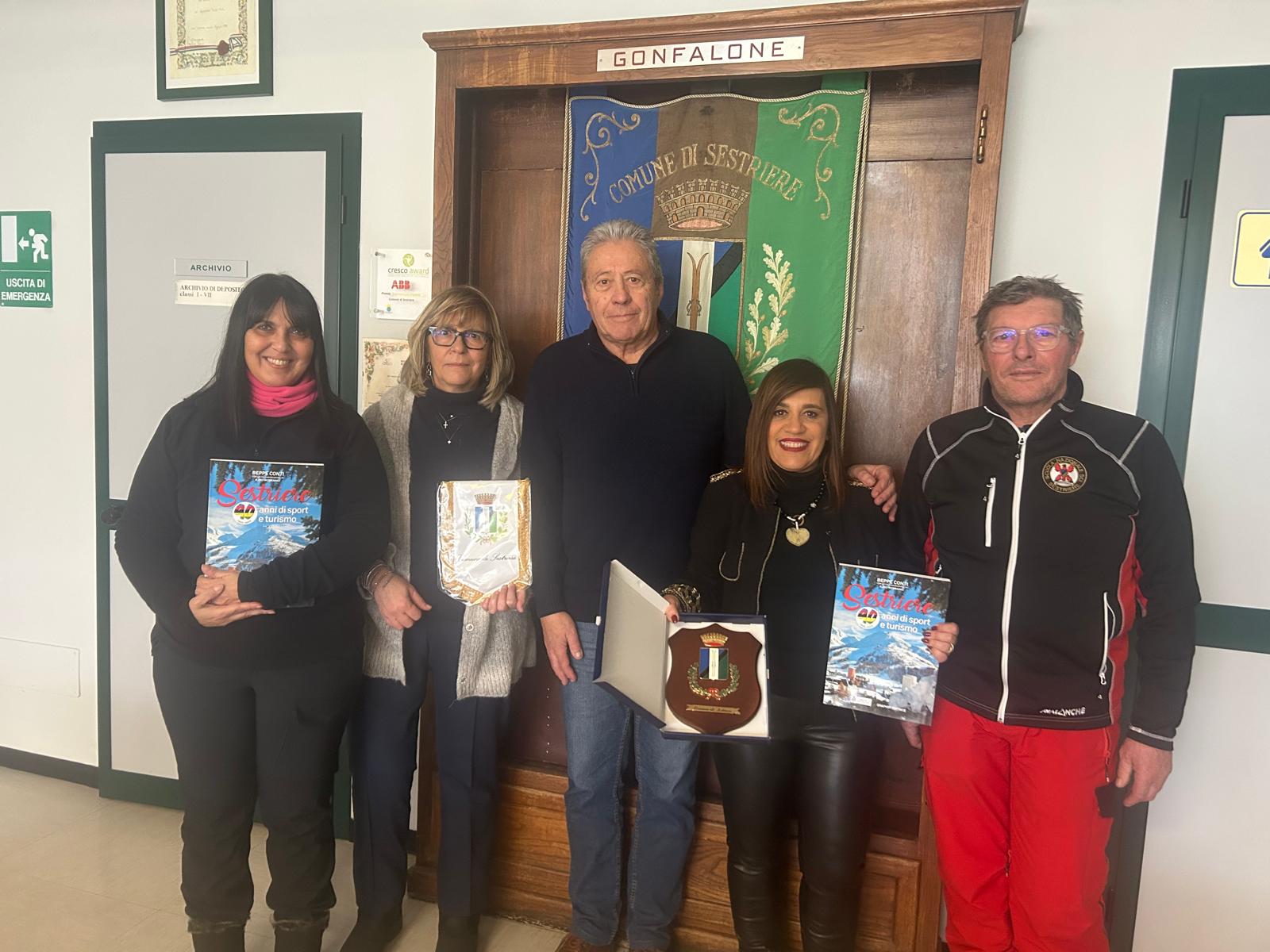 Gemellaggio rinforzato tra Rieti e Sestriere