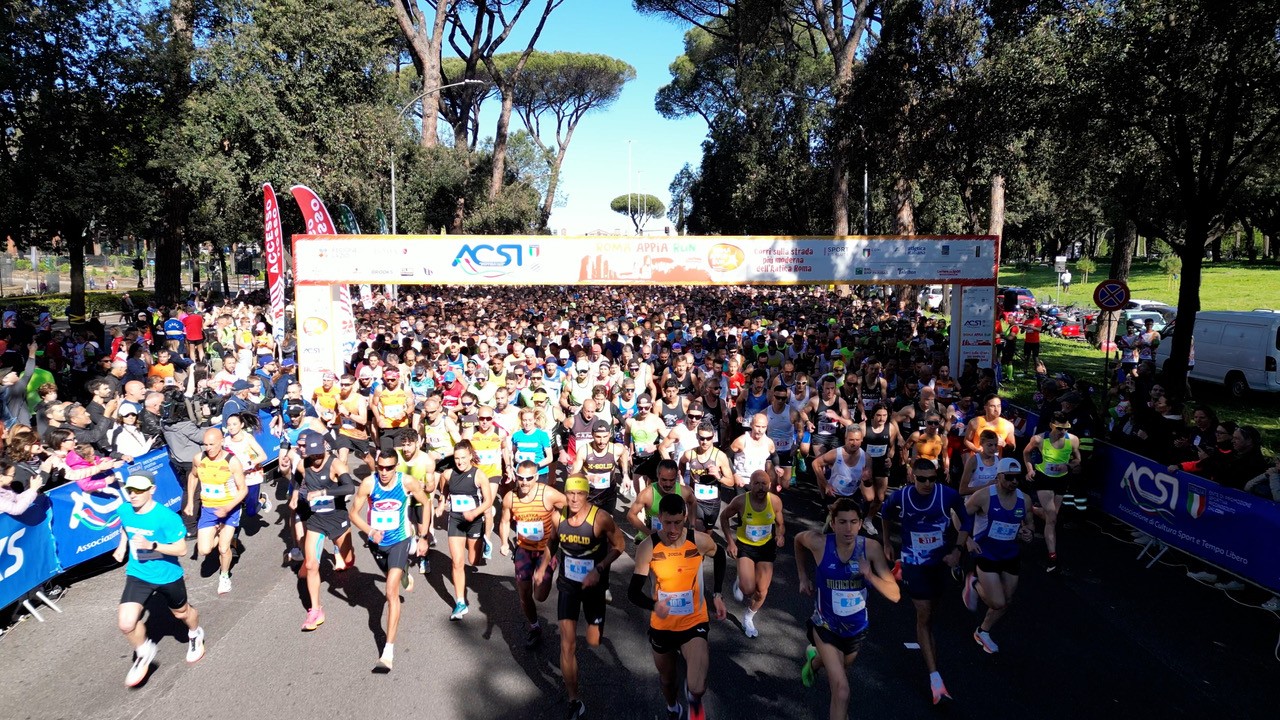 La Roma Appia Run diventa patrimonio Unesco...
