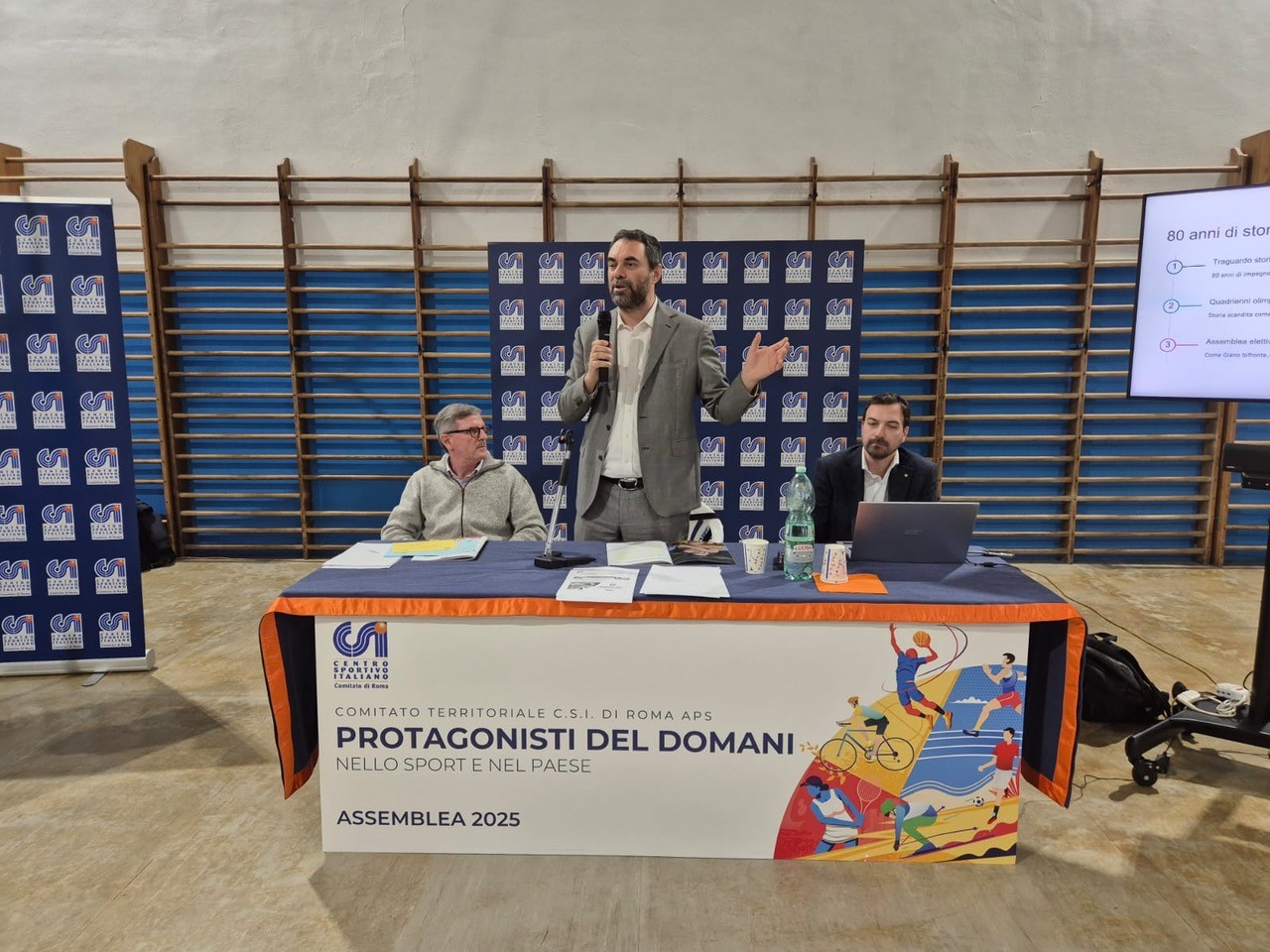Daniele Pasquini confermato alla guida del Comitato CSI di Roma