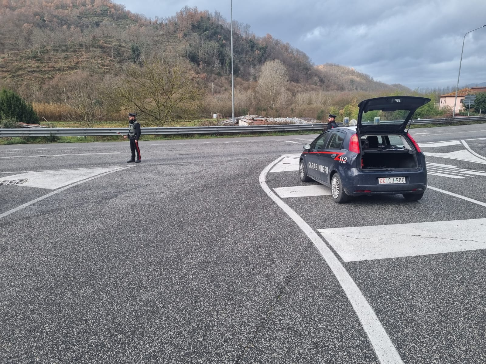 Tragedia evitata nella notte dell'8 febbraio a Subiaco dai Carabinieri